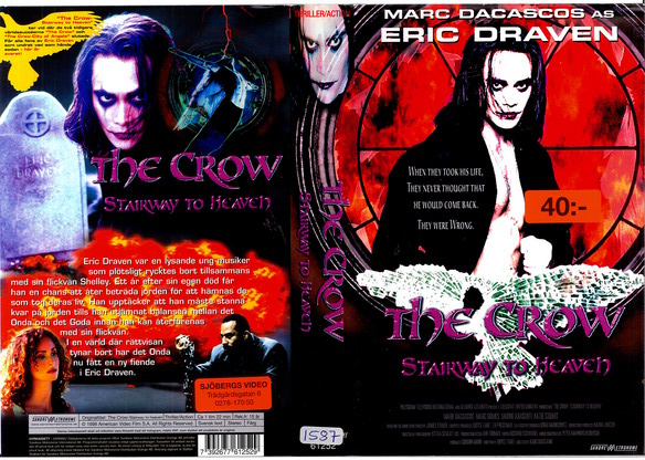CROW - STAIRWAY TO HEAVEN (vhs-omslag)